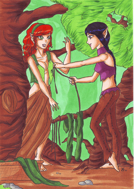 Foxtail & Nightstorm (May/June 2010 art trade)