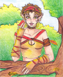 2008 CoA Art Trade: Goldspice
