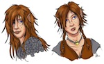 Willow - hair studies