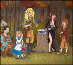 River Twine Halloween - Detail #3 (2013 AU Costume Party Challenge)