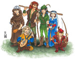 Myth, Legends & Fairy Tales Contest 2008:  Robin Hood & his Merry Elves