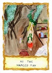 RTH Tarot:  Foxtail as The Hanged Man (2013 art/fic trade)