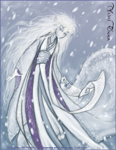 Myth, Legends & Fairy Tales Contest 2008:  Cloudfern as a yuki-onna