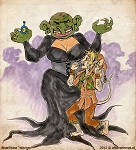 2012 AU Childrens Books Challenge:  Pathmark from Roald Dahl's "Witches")