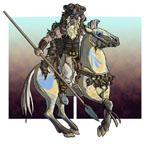 Ancient Fierce Ones rider (RTH 2097)