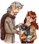 Blacksnake, Chicory & Glow (2010 Sept/Oct Art Trade)