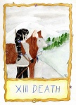 Fadestar tarot: XIII Death (March/April art trade)(2012 Treasure Hunt)