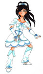 Summer 2010 Manga AU Contest: Fadestar as Cure White from "Pretty Cure"